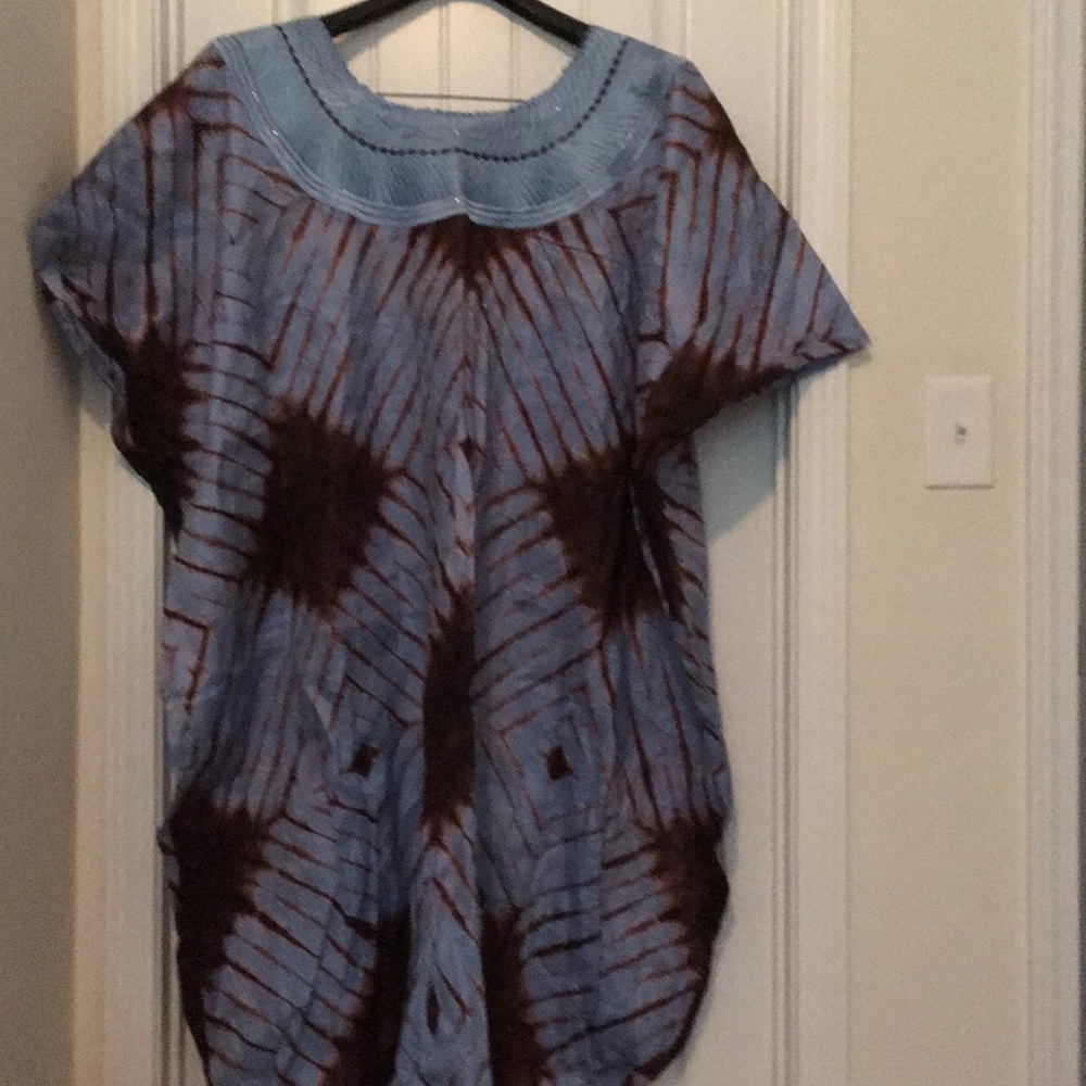 Authentic Ghanian Slip On Embroidery Dashiki